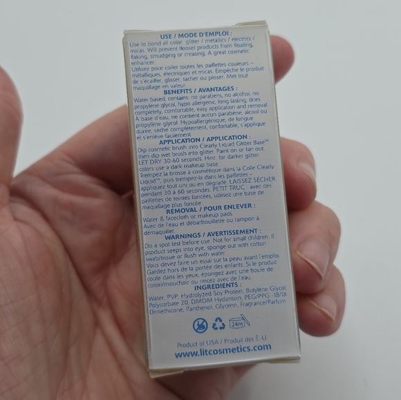 LIT Cosmetics Daily Wear Glitter Base - Picture 3 of 4